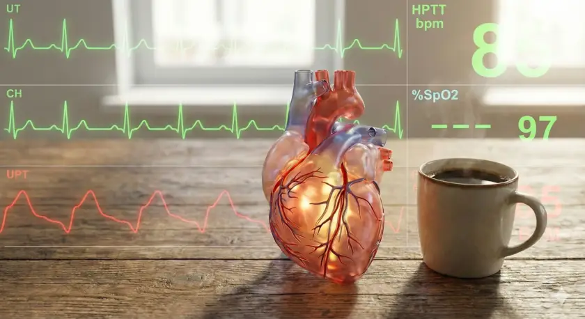 خفقان القلب بعد القهوة؟ أعراض صحية ودليل عملي يقلّل الكافيين ويحمي قلبك خطوة بخطوة