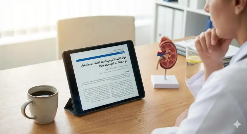 فوائد القهوة للكلى في الصحة العامة: حصوات أقل أم مبالغة؟ ما الذي نعرفه فعلاً